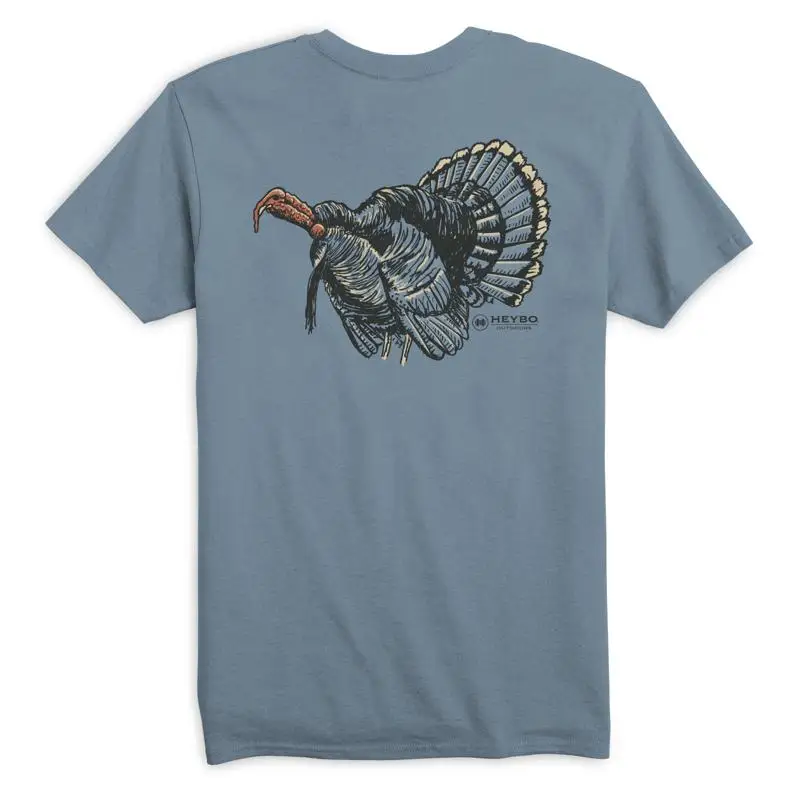 Outdoor Hunting Prints - Heybo Outdoors Hunting Longbeard Turkey 追跡に専念した快適な