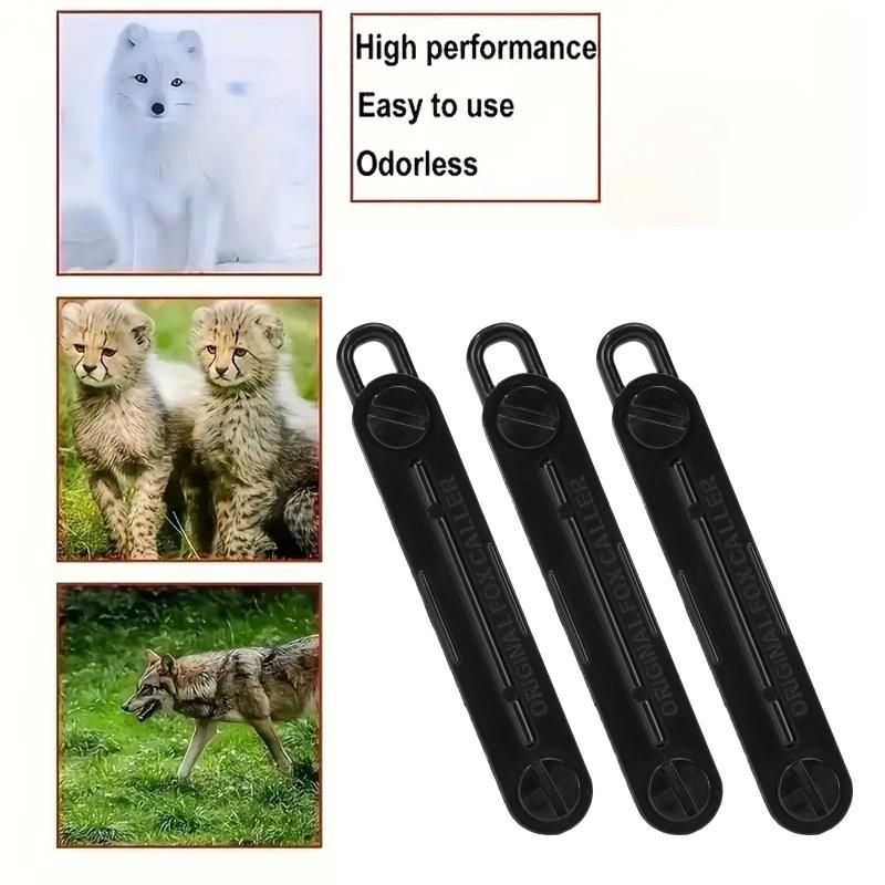 Game Call Whistle - 屋外用携帯動物笛 キツネ、猫、犬用呼び笛 ウサギ呼び笛 狩猟アクセサリー