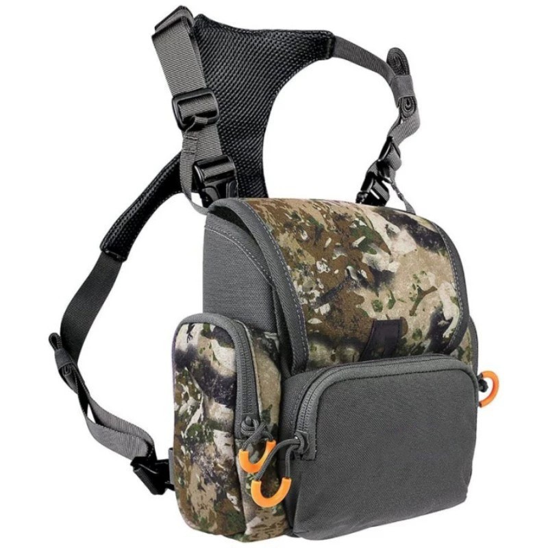 Outdoor Hunting Prints - 屋外距離計双眼ハーネスチェストパック防水ポーチ調節可能な大容量キャリングケース狩猟ハイキング用