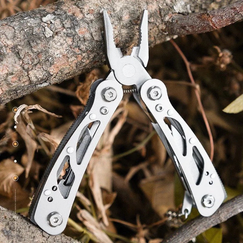 Hunting Knife Outdoor - 折りたたみマルチツールポケットナイフプライヤーミニポータブル折りたたみ式戦術サバイバルツール屋外狩猟キャンプ修理用