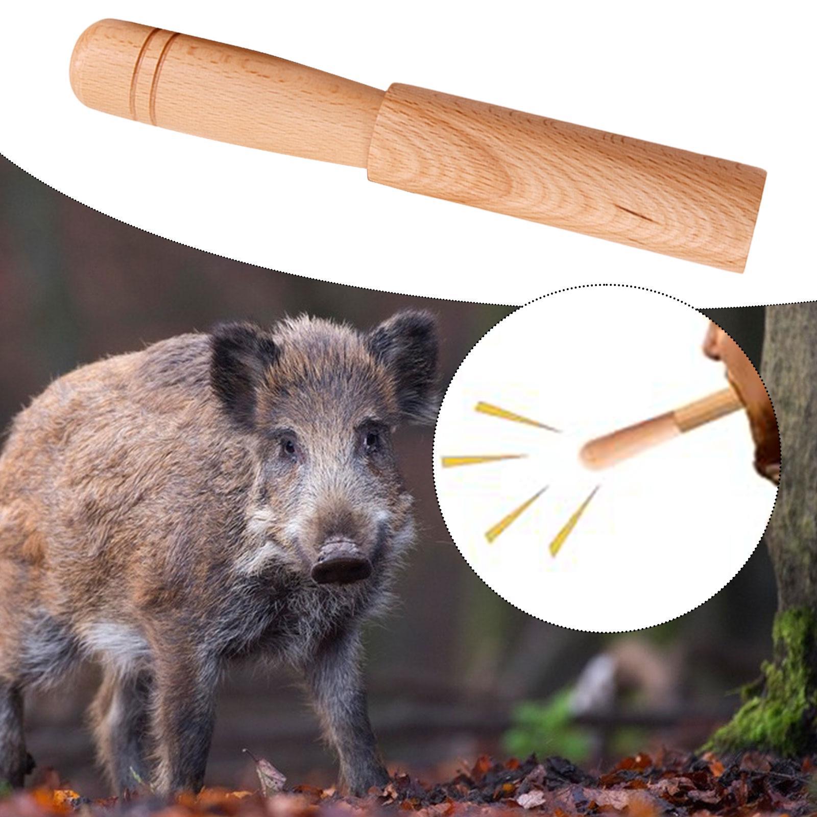 Game Call Whistle - 狩猟用音声装置 ウッドボアーカールホイッスル 携帯用アウトドアアクセサリー 野生のイノシシ、アヒル、ウサギ、鳥を誘引するための道具