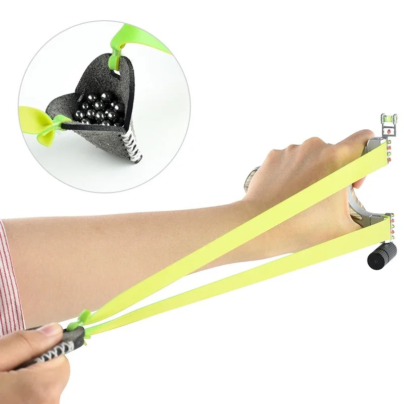 狩猟用の大容量パチンコ,輪ゴム,鋼球,プロの射撃アクセサリー - Outdoor Hunting Launcher のレビューと価格