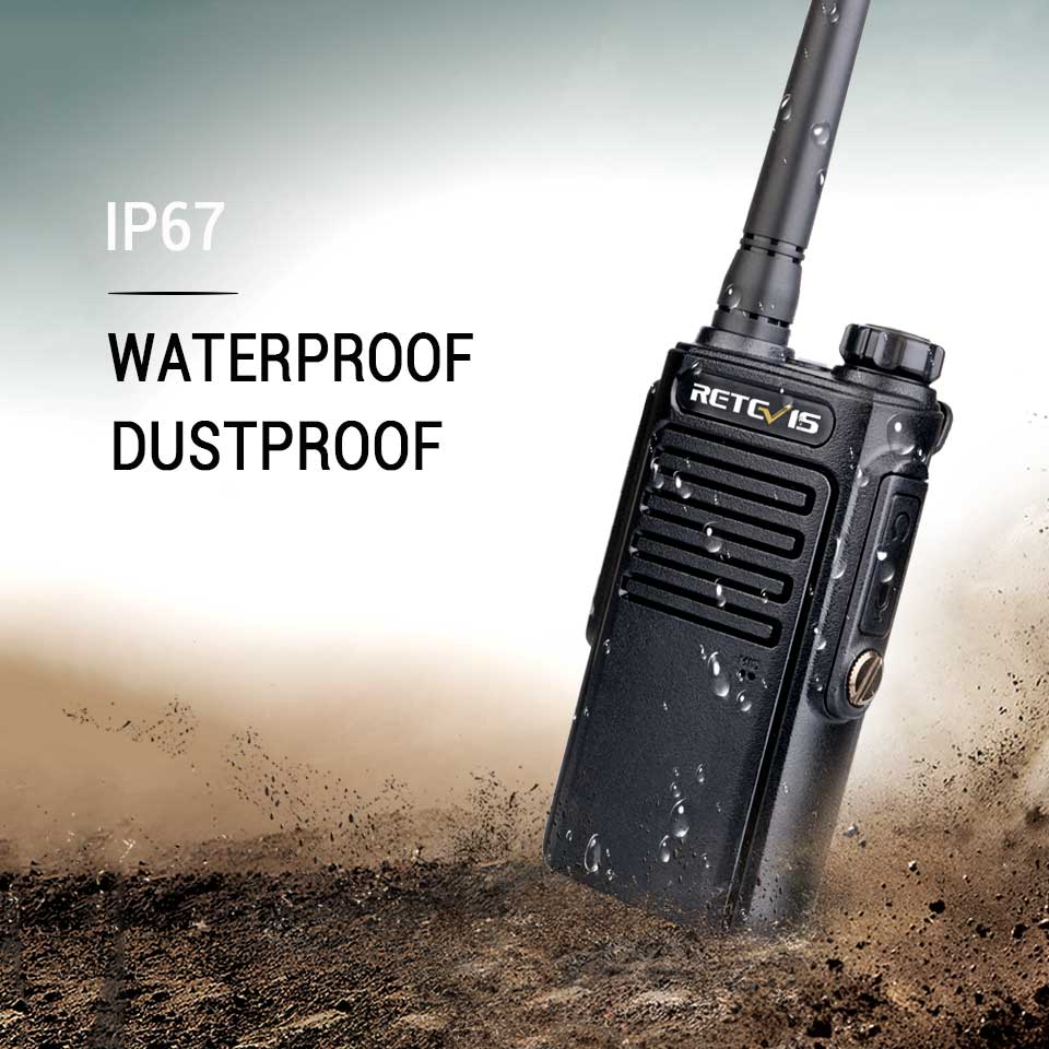 RETEVIS RT647無線機 IP67防水 PMR446 - Outdoor Hunting License のレビューと価格
