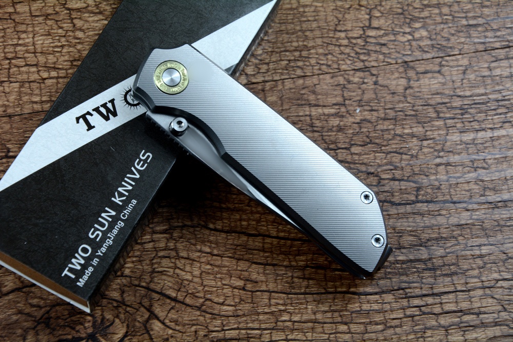TWOSUN 折りたたみナイフ K110 ブレード TC4  - Hunting Knife Outdoor のレビューと価格