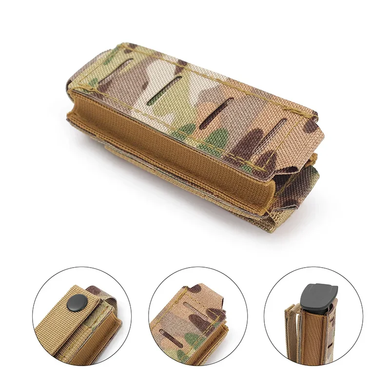Molle 9 ミリメートルマガジンポーチシングルマグホルス - Hunting Knife Outdoor のレビューと価格
