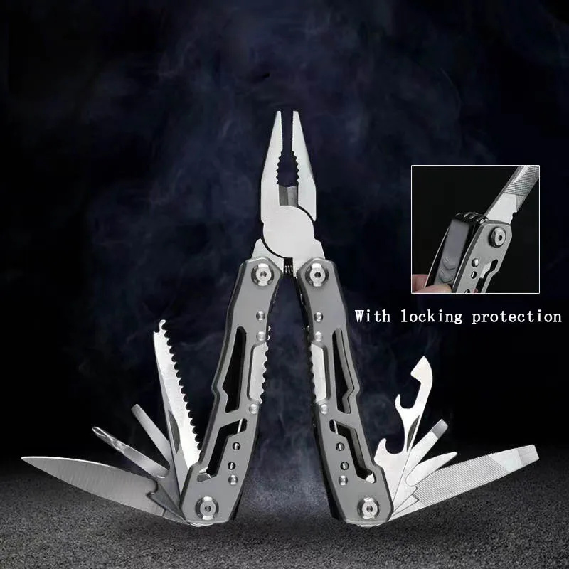 折りたたみマルチツールポケットナイフプライヤーミニポータブル - Hunting Knife Outdoor のレビューと価格