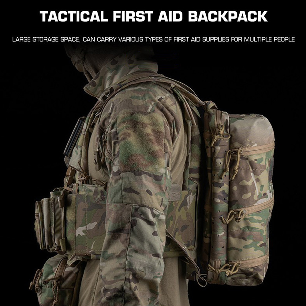SS スタイルデルタバッグ戦術コンパクトアサルト医療バックパ - Outdoor Hunting Prints のレビューと価格