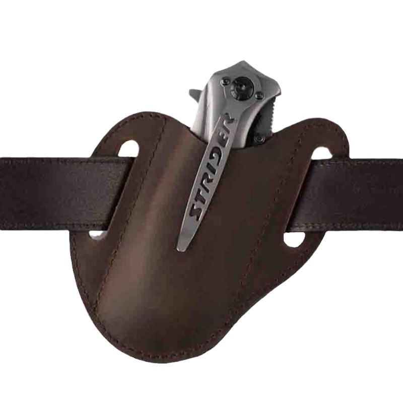 本革ケース折りたたみナイフホルダーヴィンテージ PU ナイフ - Hunting Knife Outdoor のレビューと価格