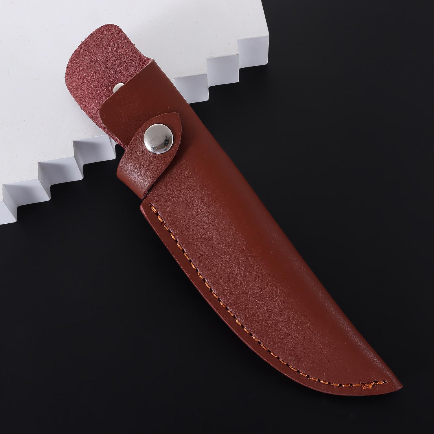 アウトドア用品ポケットハントレザーシースホルダーベルトループ - Hunting Knife Outdoor のレビューと価格
