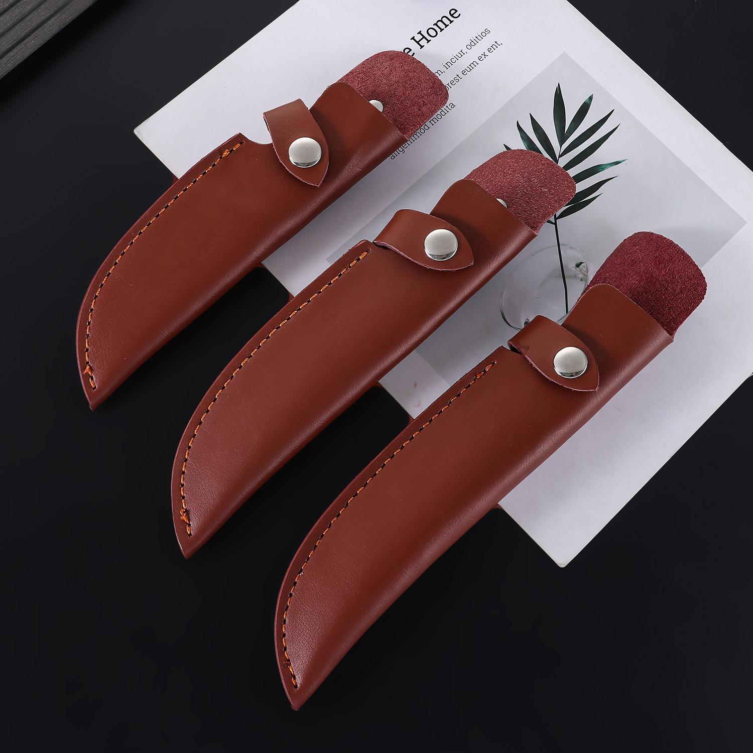アウトドア用品ポケットハントレザーシースホルダーベルトループ - Hunting Knife Outdoor のレビューと価格