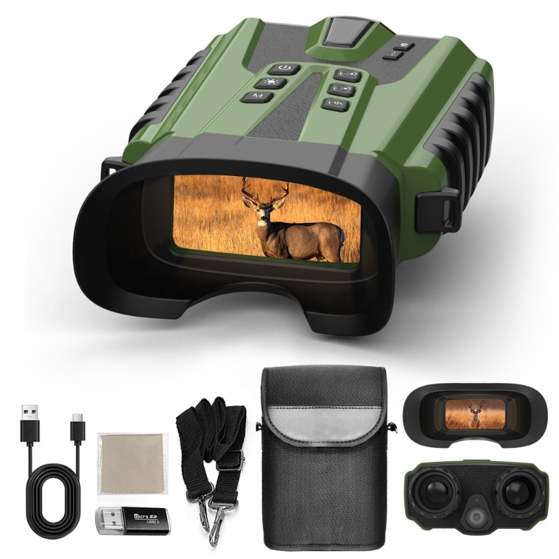屋外用高精細2.5K赤外線双眼鏡ナイトビジョンデバイス、バー - Hunting Outdoor Watch のレビューと価格