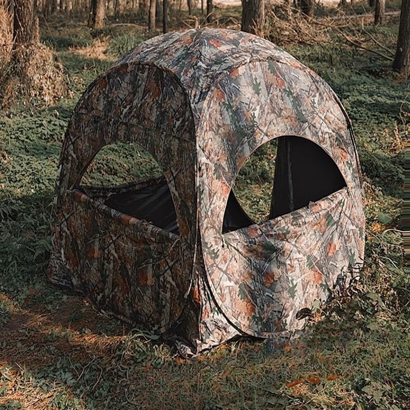 簡単設置屋外迷彩バードウォッチングテント270 °   フォ - Hunting Outdoor Watch のレビューと価格