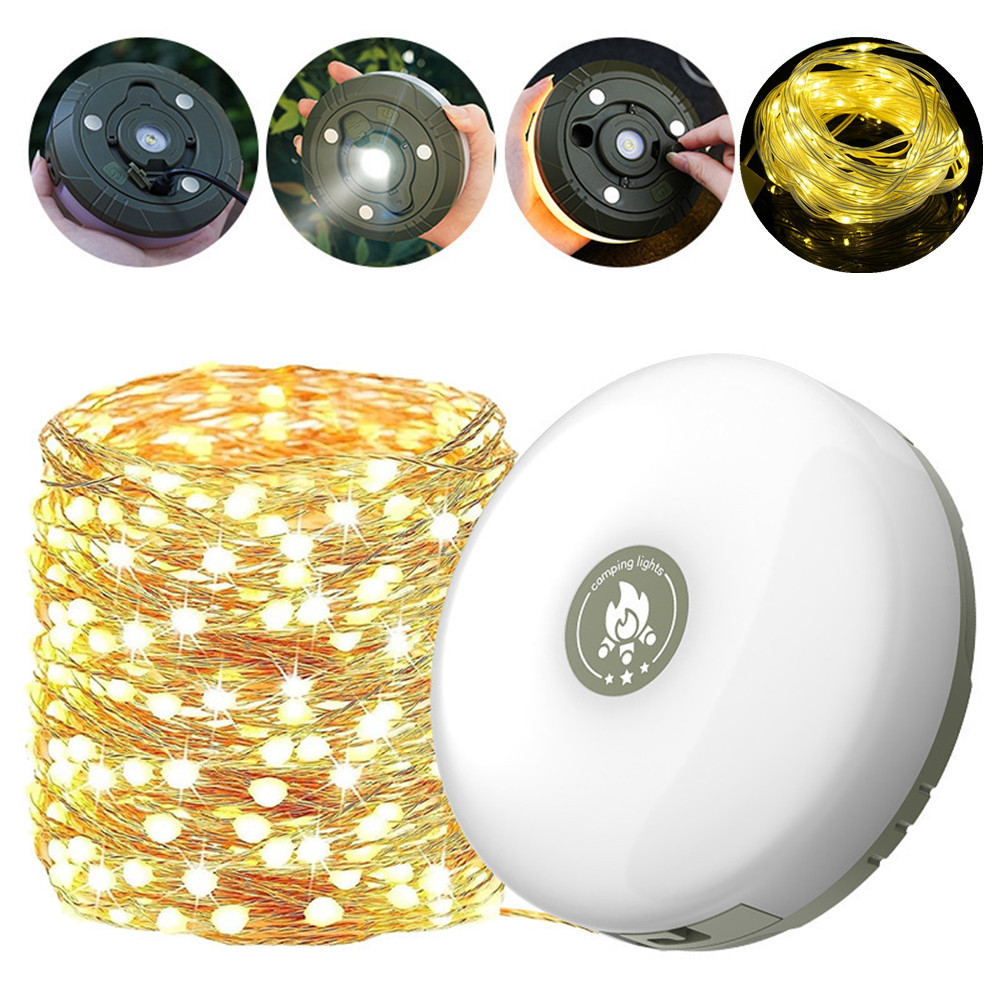 LEDキャンプ用リール型ストリップライト 10M 雰囲気照明 - Hunting Outdoor Decor のレビューと価格