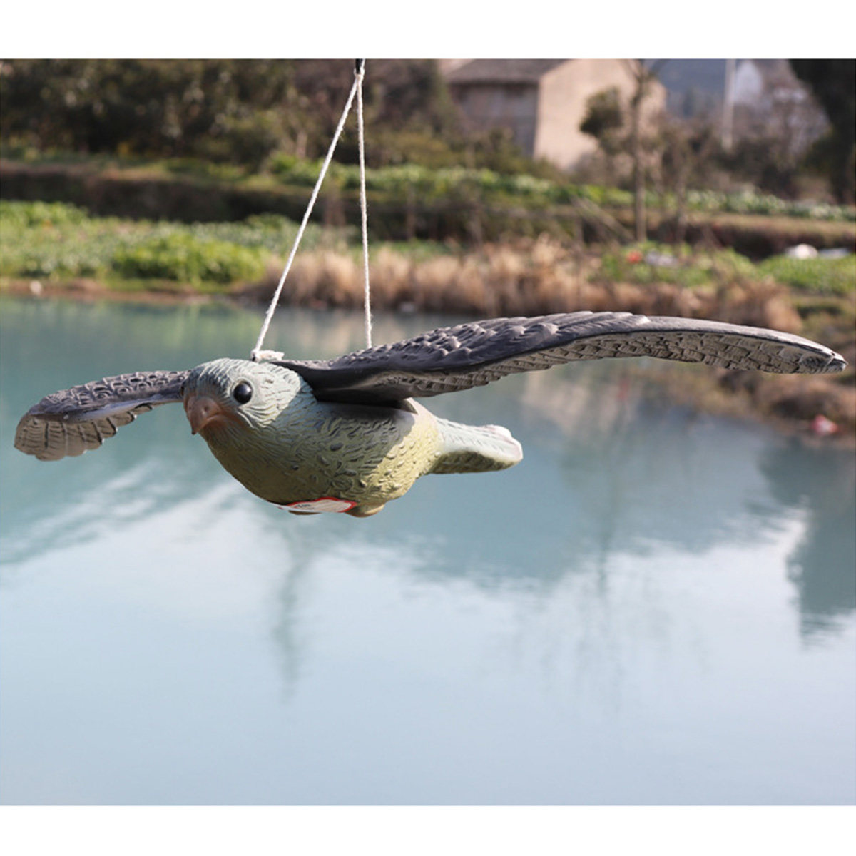 1 個リアルなプラスチック鳥の彫刻庭農場の装飾用自然主義動物 - Hunting Outdoor Decor のレビューと価格