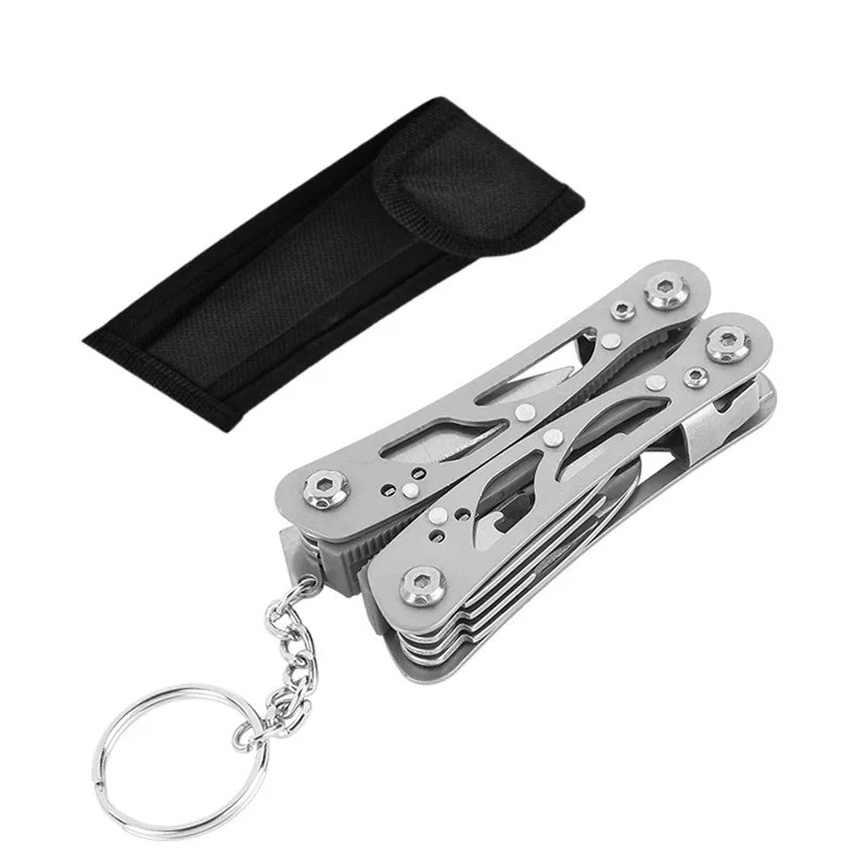 折りたたみマルチツールポケットナイフプライヤーミニポータブル - Hunting Knife Outdoor のレビューと価格