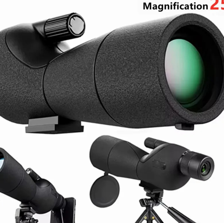 25-75x60 HD スポッティングスコープ ズーム単眼鏡 - Hunting Outdoor Watch のレビューと価格