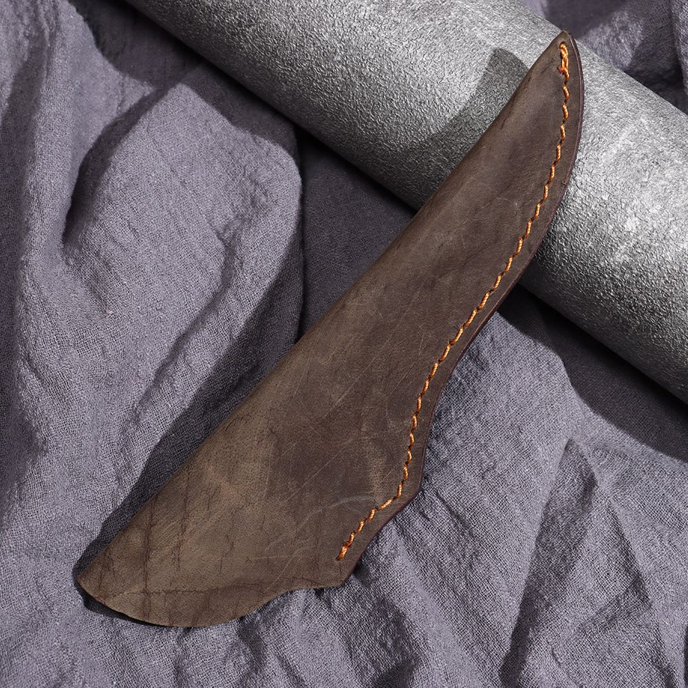 ブラウンレザーシースホルダーポケットハンティング懐中電灯ケー - Hunting Knife Outdoor のレビューと価格
