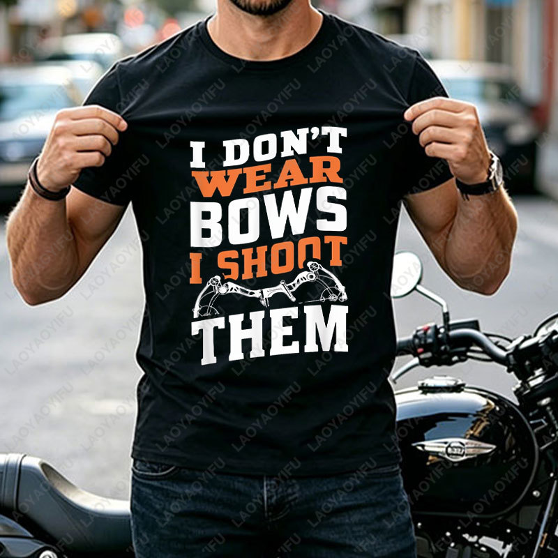 カジュアルアウトドアアーチェリー練習用グラフィックTシャツ  - Outdoor Hunting Graphic Tees のレビューと価格