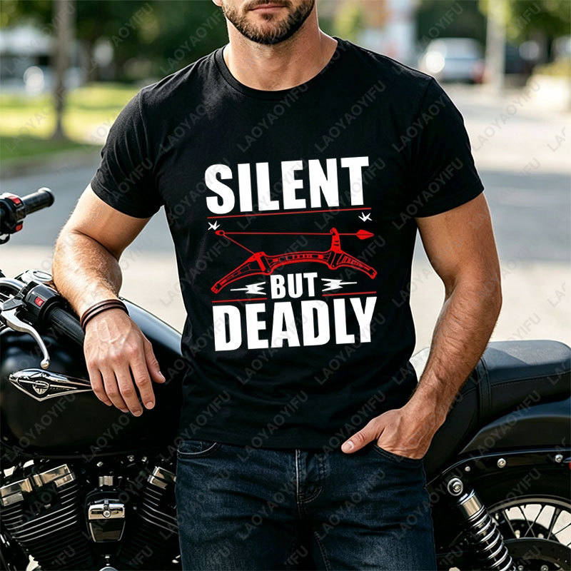 カジュアルアウトドアアーチェリー練習用グラフィックTシャツ  - Outdoor Hunting Graphic Tees のレビューと価格